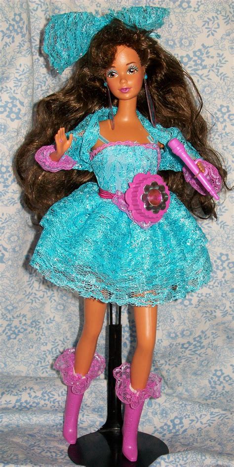 5" tall w 2 Tone TWIST HAIR (Brown & PINK) & Flexible EVER-FLEX WAIST. . Barbie and teresa dolls